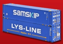 ACME 95044 - H0 - 45 Container Samskip/LYS-LINE (2 Stück)